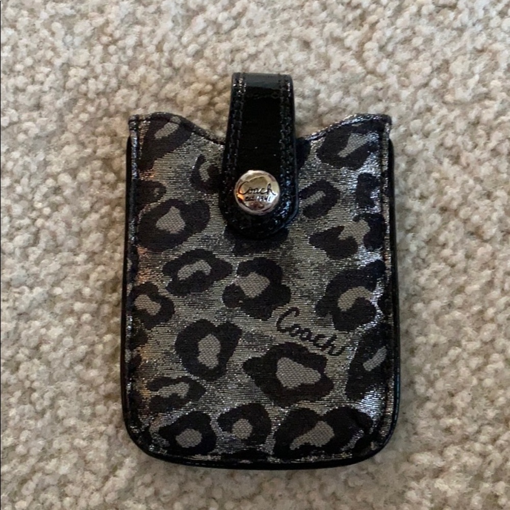 Coach phone case